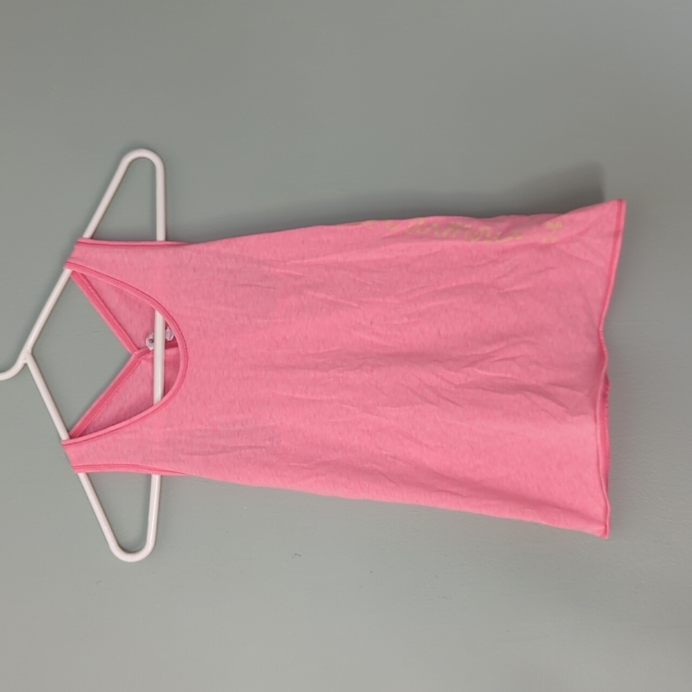 Pink Under Armour tank top